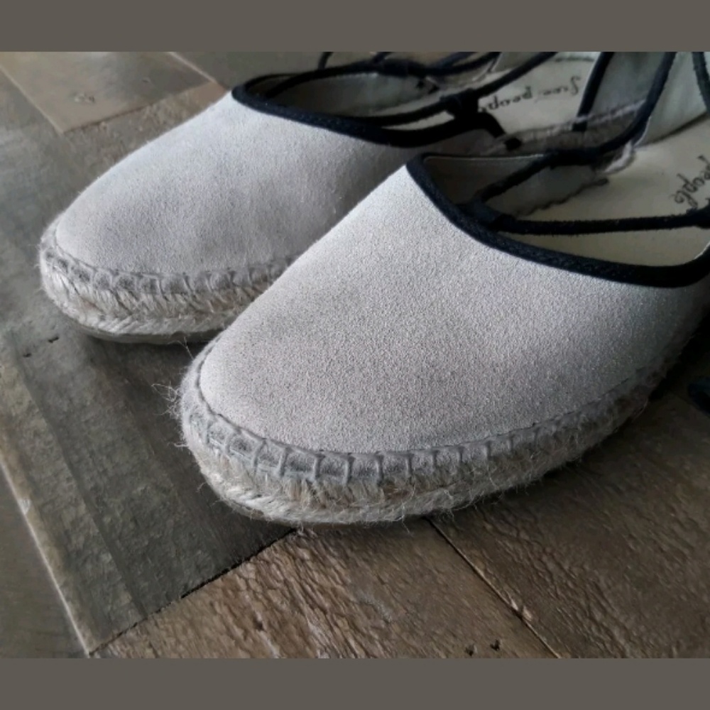 🔸️SOLD🔸️ Free People Marina Suede Espadrille - Picture 5 of 6
